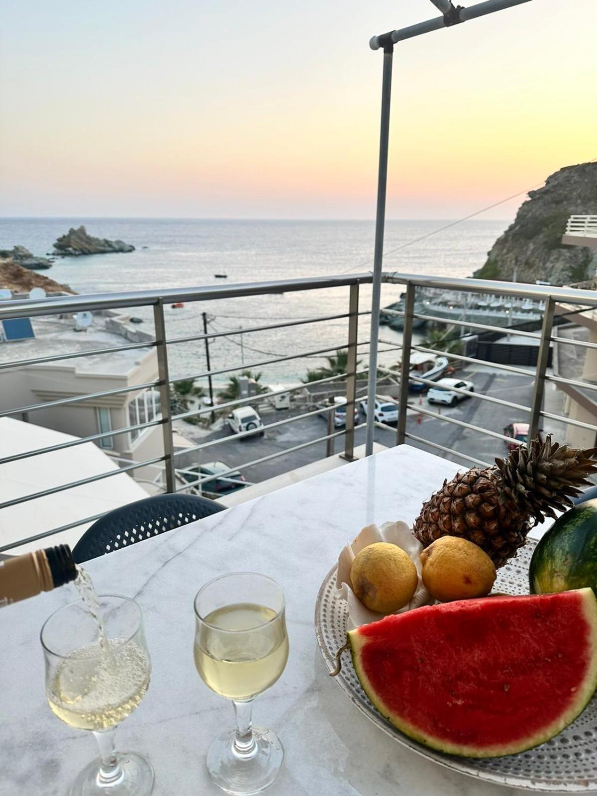 Popis Sea View Apartments Agia Pelagia  Exterior foto