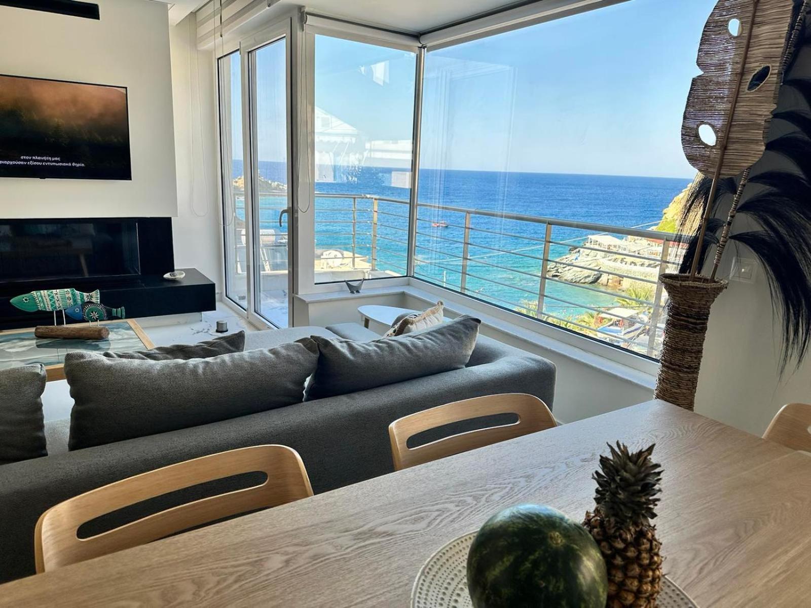 Popis Sea View Apartments Agia Pelagia  Exterior foto